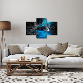 Tablou - Noaptea magică în pădurea tropicală (90x60 cm)