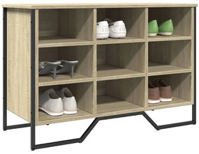 vidaXL Pantofar, stejar sonoma, 90x38x61,5 cm, lemn prelucrat