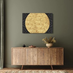 Tablou - Structura de aur N⁰2 (90x60 cm)