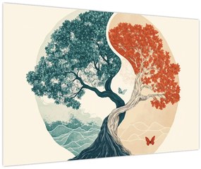 Tablou – Arbore plin de energie (90x60 cm)