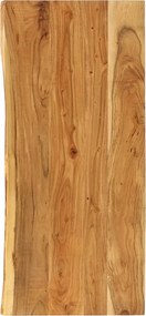 vidaXL Blat lavoar de baie, 140x52x2,5 cm, lemn masiv de acacia