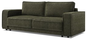 Canapea extensibilă verde Emile - Bobochic Paris