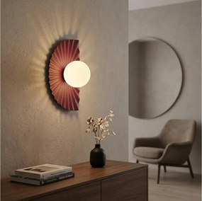 Aplica de perete FLORA 1xG9/8W/230V roșie