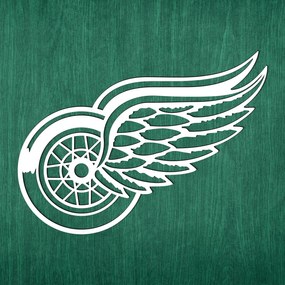 DUBLEZ | Logo din lemn - Detroit Red Wings