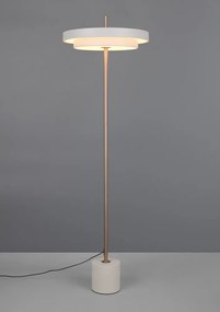 Lampadar fildeș LED cu intensitate reglabilă (înălțime 138 cm) Keaton – Trio