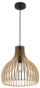 Lustra/Pendul modern din lemn stil scandinav ERIK D-35cm