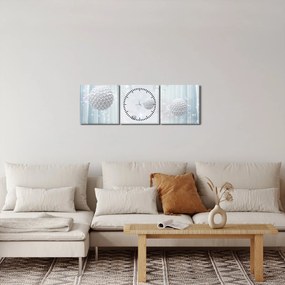 Tablou - Imperiu viselor (cu ceas) (90x30 cm)