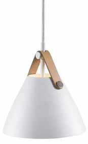 Pendul design nordic STRAP 16 alb 84303001 DFTP