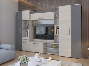 Living Royal, Culoare Ulb deschis cu Gri Antracit