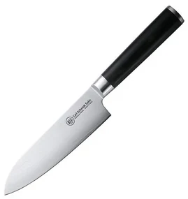 Cutit Santoku Konstanz, otel damasc 67 straturi, duritate HRC 62, lama 18 cm