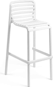 Scaun Bar Exterior Nardi - Doga Stool - Bianco