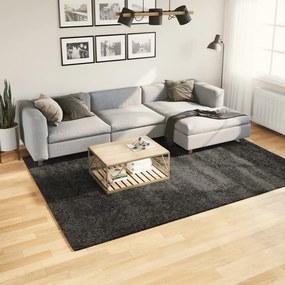 vidaXL Covor pufos &quot;PAMPLONA&quot; fire înalte antracit modern 200x280 cm