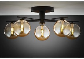 Lustră aplicată Jupiter 2047 PRATO 5xG9/10W/230V negru/bej