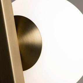 Aplica de perete design modern minimalist Kazimir auriu/alb
