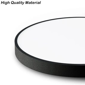 Plafonieră LED dimabilă Immax NEO 07249L SEMPLICI 48W/230V Wi-Fi Tuya negru + telecomandă