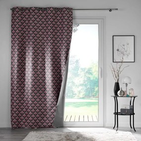 Draperie roz/gri blackout din microfibră 135x260 cm Surya – douceur d'intérieur