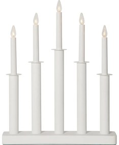 Decorațiune luminoasă de Crăciun albă Plate – Star Trading