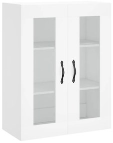 vidaXL Dulap montat pe perete, alb, 69,5x34x90 cm, lemn prelucrat