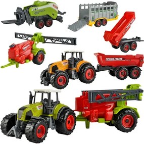 ShopJK SET MAȘINI FERMĂ 6 BUC - 6136