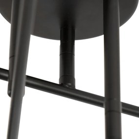 Plafoniera inteligentă neagră cu auriu 6 lumini inclusiv Wifi G95 - Sydney