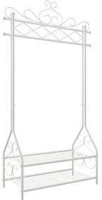 Cuier de podea LINEA, alb