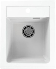 Chiuvetă de bucătărie ALVEUS 1139079 ATROX 50x40 cm alb