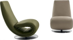 Sezlong cu mecanim de pliere/ Fotoliu design LUX Ricciolo TC 7865