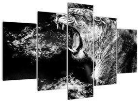 Tablou - Portretul unei leoaice (150x105 cm)
