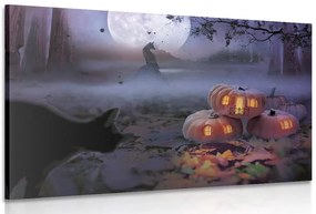 Tablou dovleci în pădure misterioasă
