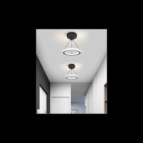 Lustra LED , Elit's, NEGRU, Suspendata, 27W