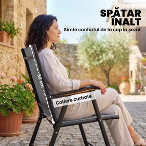 Outsunny scaune pliabile confortabile | Aosom Romania