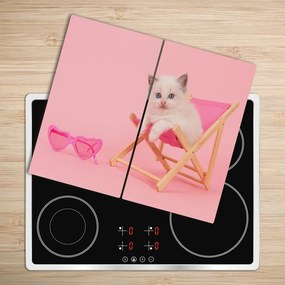 Tocator din sticla scaun punte Cat