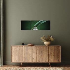 Tablou cu stilou sriind (cu ceas) (90x30 cm)