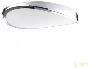 Lustra aplicata design modern 48cm Circulo Top White