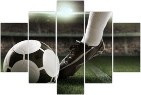 Tablou - Minge de fotbal (150x105 cm)