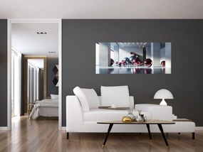Tablou - Spațiu 3D cu bile II. (120x50 cm)