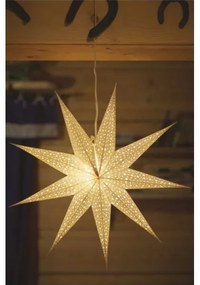 Decorațiune de Crăciun 1xE14/25W/230V d. 60 cm argintie