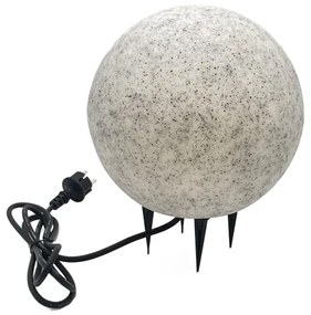 Corp de iluminat decorativ de exterior LUMISTONE 1xE27/15W/230V IP65 Ø25 cm