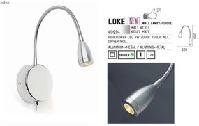 Aplica de perete moderna LED Loke 40994