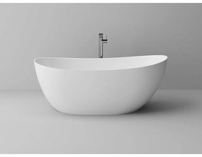 Cada freestanding, din compozit, 158x77 cm, fara preaplin, Marmite Colmar