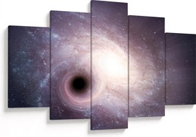Tablou - Galaxii spiralate (150x105 cm)