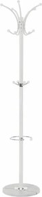 Cuier pom ALAN NEW, alb, metal/marmura, 37x175 cm