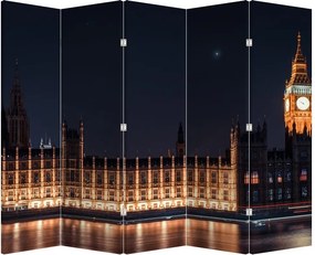 Paravan - Big Ben din Londra (210x170 cm)
