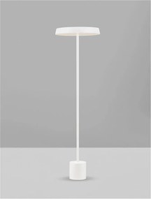 Lampa de podea LED design modern VETRO alb, D-40cm