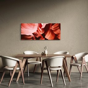 Tablou - Roci roșii (120x50 cm)
