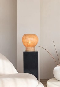 Lampa de Masa Eco, Bambus, Barbados natural