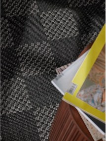 Covor pentru exterior și interior negru/crem 120x170 cm Haringey Dorothy – Ted Baker