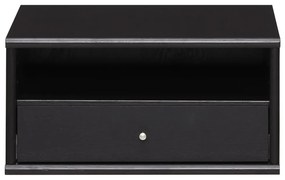 Noptieră de perete neagră Mistral - Hammel Furniture
