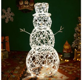 Brilagi - Decorațiune de Crăciun LED pentru exterior 3,6W/31/230V 2700K 120 cm IP44 om de zăpadă