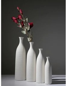 Vază ceramică albă, 46 cm